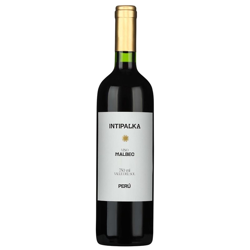 Wino peruwiańskie czerwone wytrawne Intipalka Malbec alk. 13,5% obj. Vinas Queirolo 750 ml