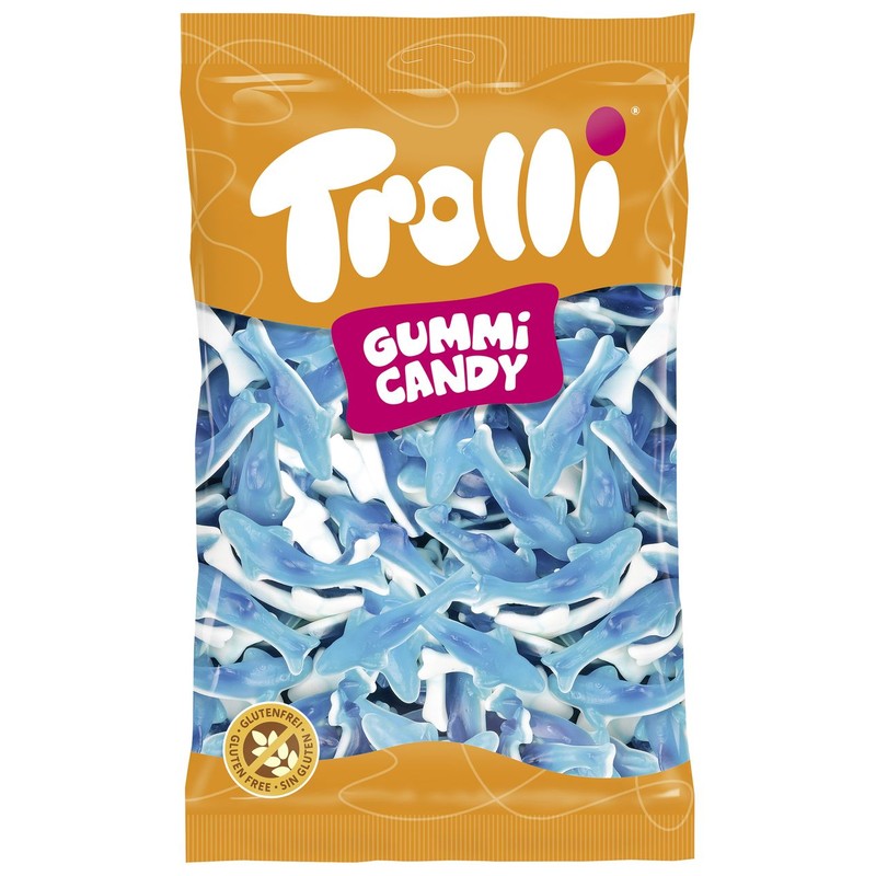 Żelki rekiny Trolli 1 kg
