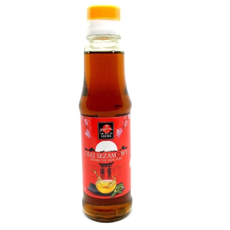 Olej sezamowy 100% Sakura 150 ml