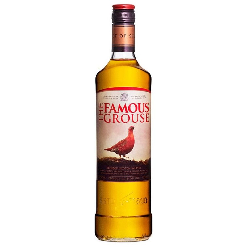 Whisky szkocka blended Scotch Whisky alk. 40,0% obj. THE FAMOUS GROUSE 700 ml