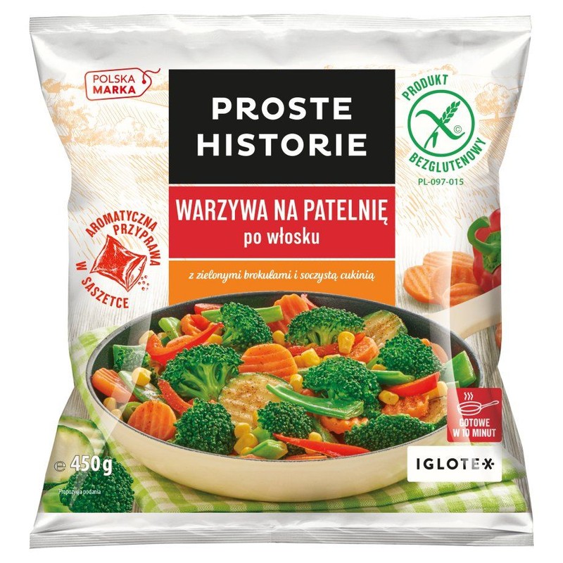 Warzywa na patelnię po włosku Proste Historie 450 g