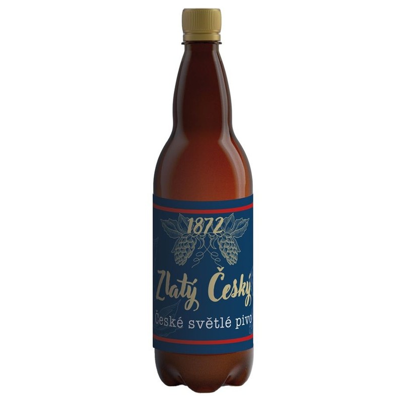 Piwo Ceskey Svetle Pivo alk. 4,0% obj.    Zlaty Cesky 1,5 l