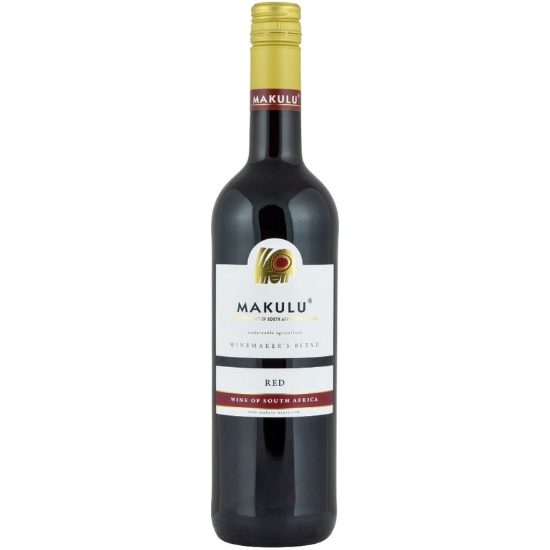 Wino południowoafrykańskie czerwone wytrawne alk. 13,0% obj. Makulu 750 ml