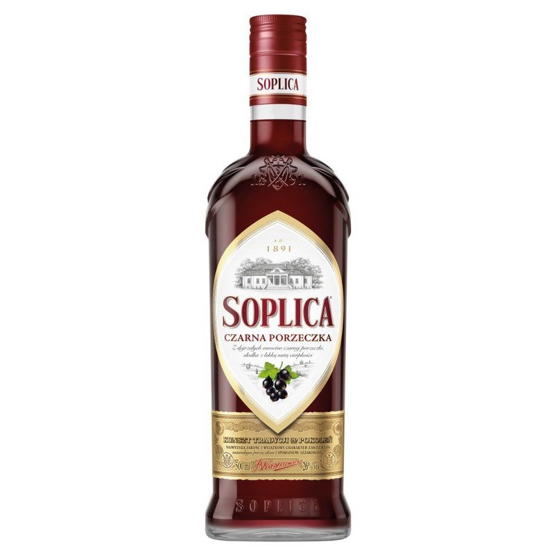 Wódka smakowa Czarna Porzeczka alk. 26,0% obj. Soplica 500 ml