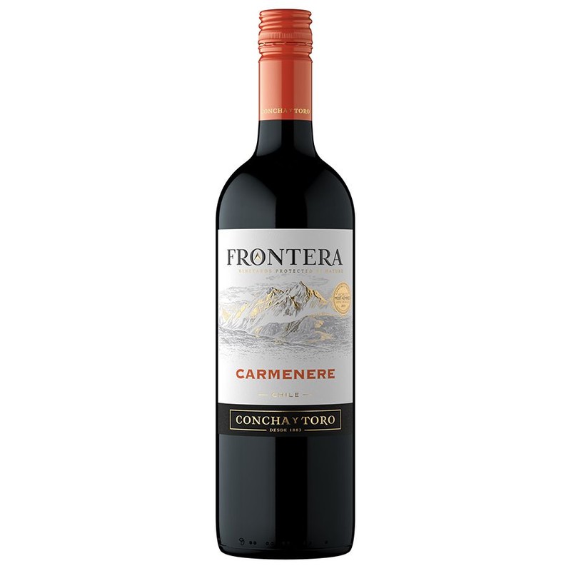 Wino Carmenere czerwone wytrawne alk.13.5% obj. Frontera 750 ml