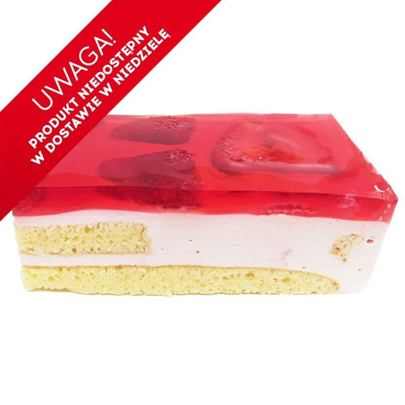 Truskawkowa szachownica Cukiernia Auchan na wagę ok. 400 g