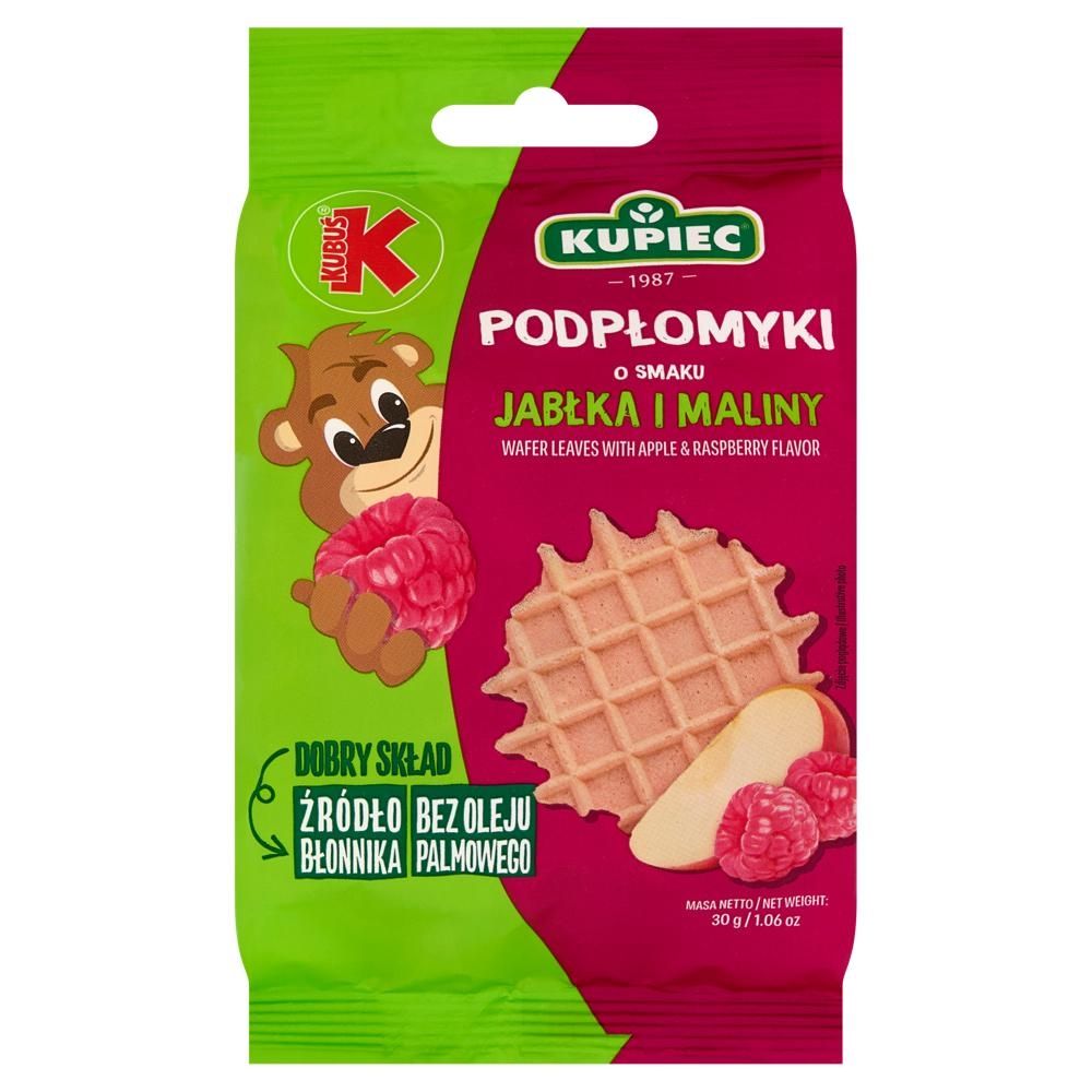 Kupiec Podpłomyki o smaku jabłka i maliny 30 g