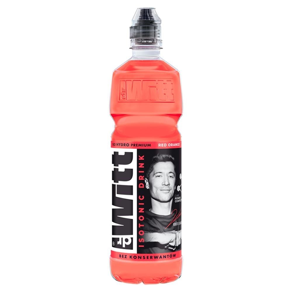 Dr Witt Napój izotoniczny o smaku czerwonej pomarańczy 750 ml