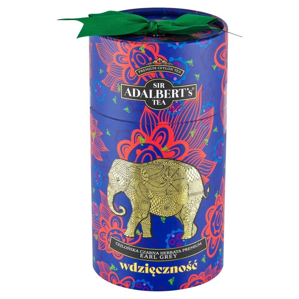 Adalbert's Tea Cejlońska czarna herbata premium earl grey 80 g