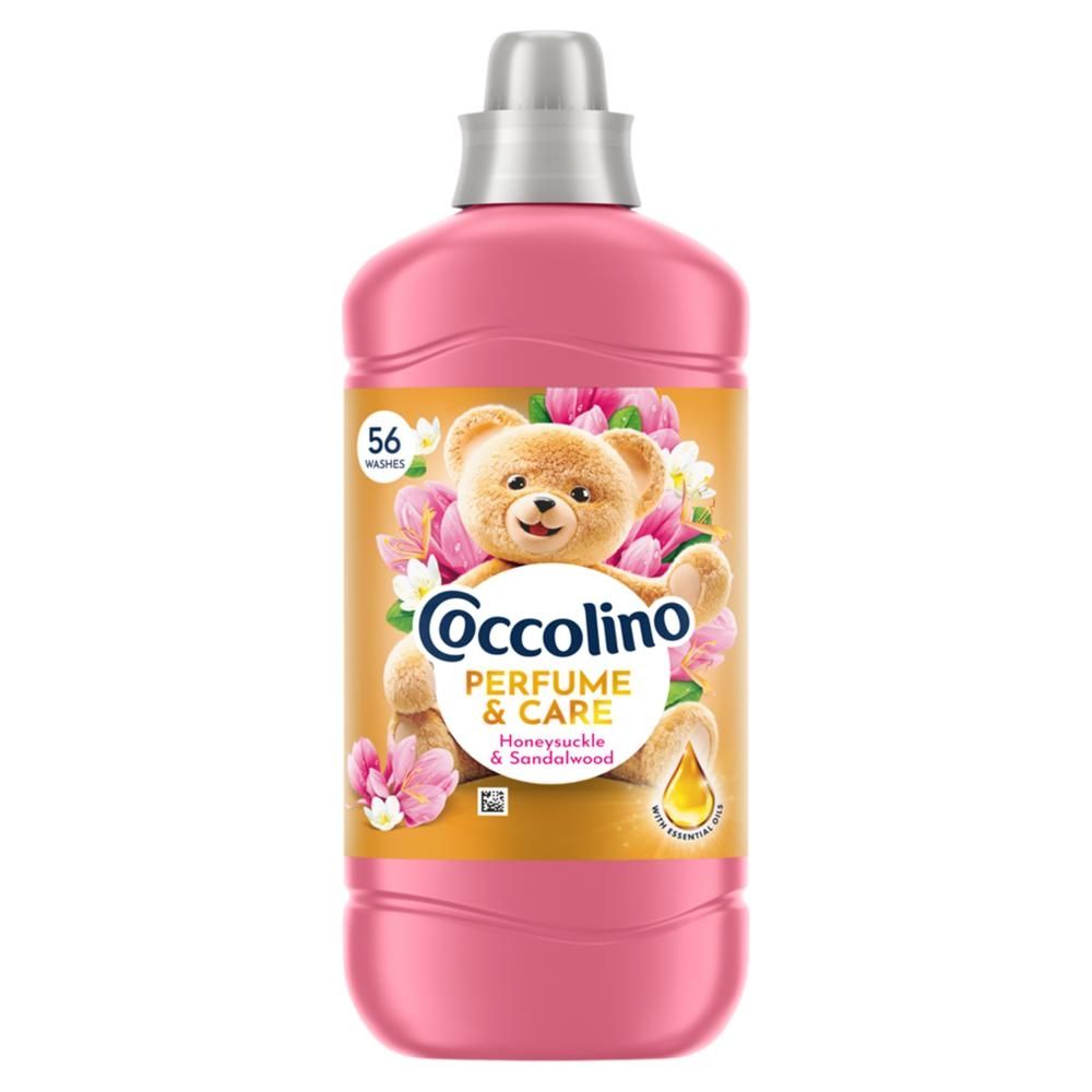Coccolino Perfume & Care Honeysuckle&Sandalwood Płyn do płukania tkanin koncentrat 1288 ml (56 prań)