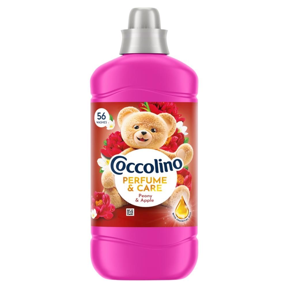 Coccolino Perfume & Care Peony & Apple Płyn do płukania tkanin koncentrat 1288 ml (56 prań)