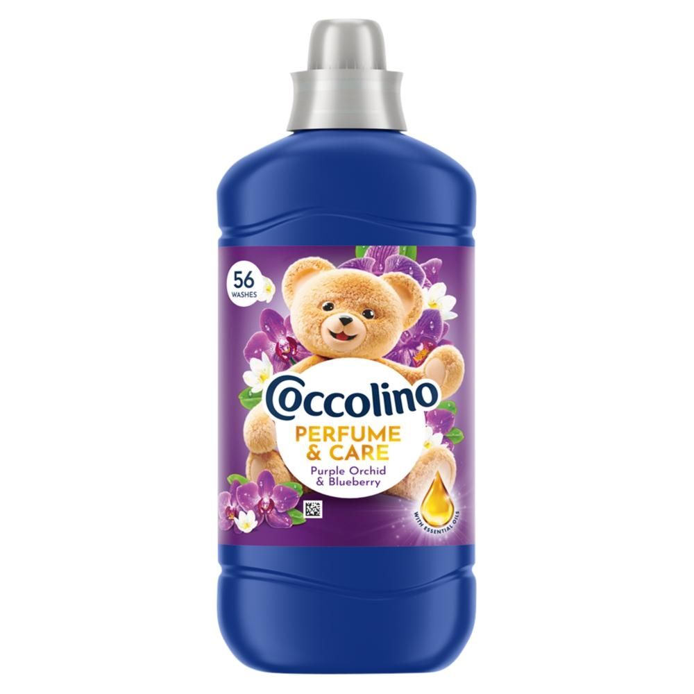 Coccolino Perfume&Care Purple Orchid&Blueberry Płyn do płukania tkanin koncentrat 1288 ml (56 prań)