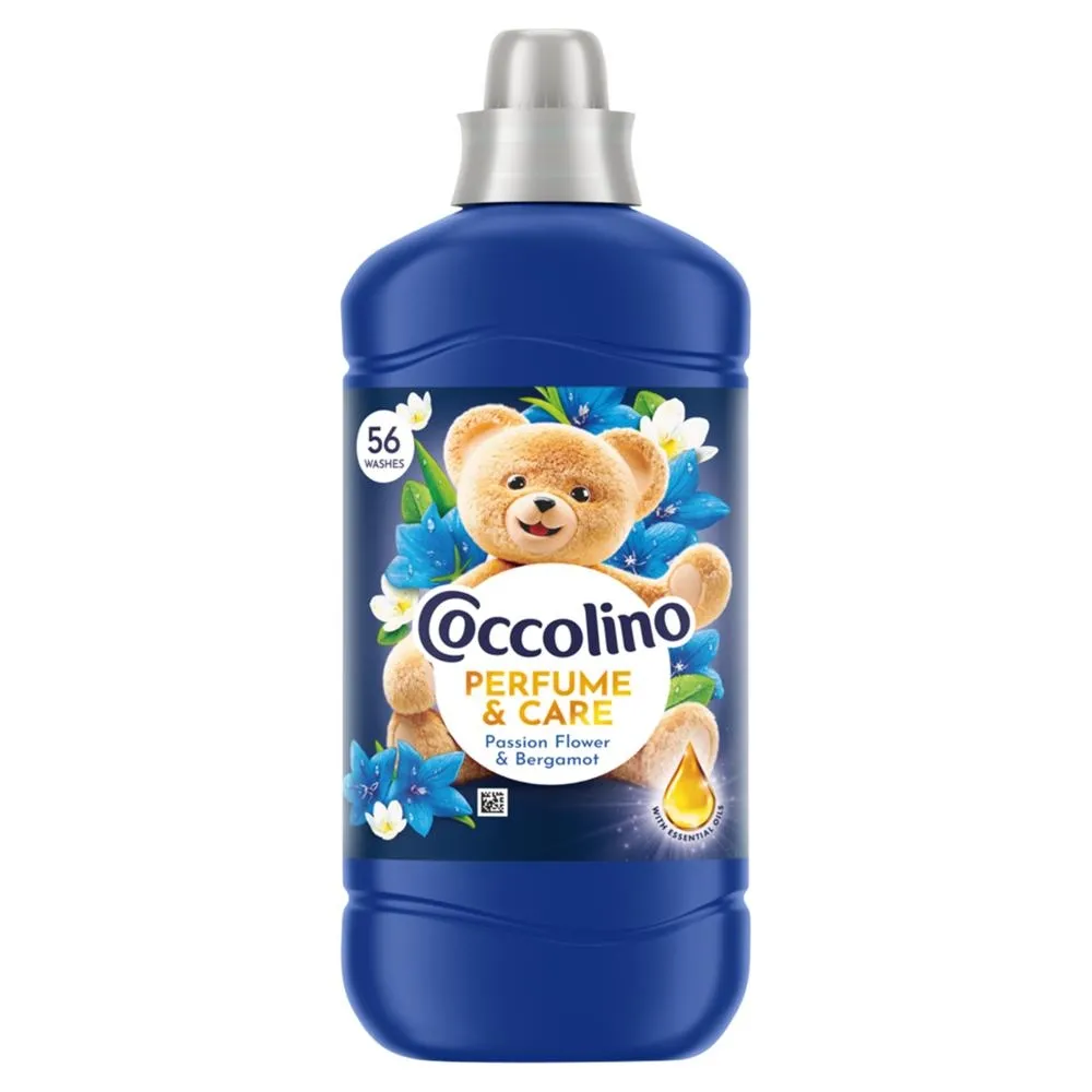 Coccolino Perfume&Care Passion Flower&Bergamot Płyn do płukania tkanin koncentrat 1288 ml (56 prań)