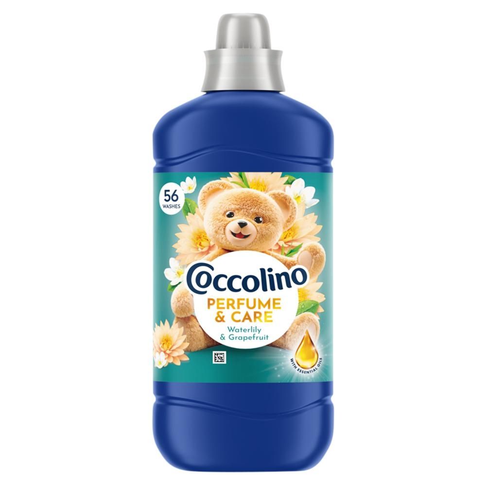 Coccolino Perfume & Care Waterlily & Grapefruit Płyn do płukania tkanin koncentrat 1288 ml (56 prań)
