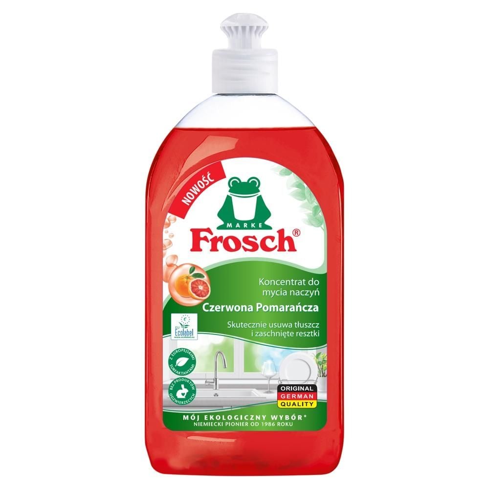Frosch Koncentrat do mycia naczyń czerwona pomarańcza 500 ml
