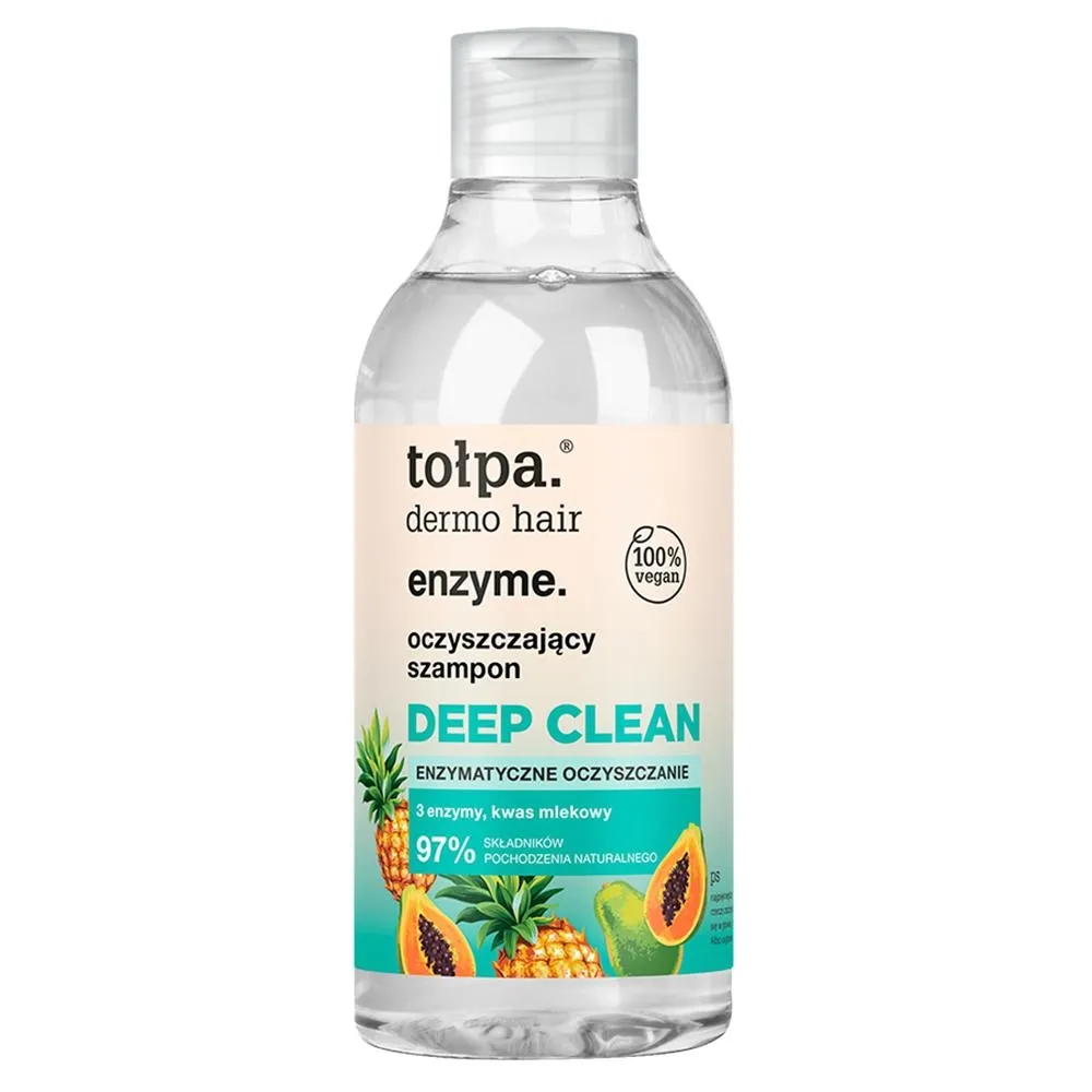 tołpa Dermo Hair Enzyme Deep Clean Oczyszczający szampon 300 ml