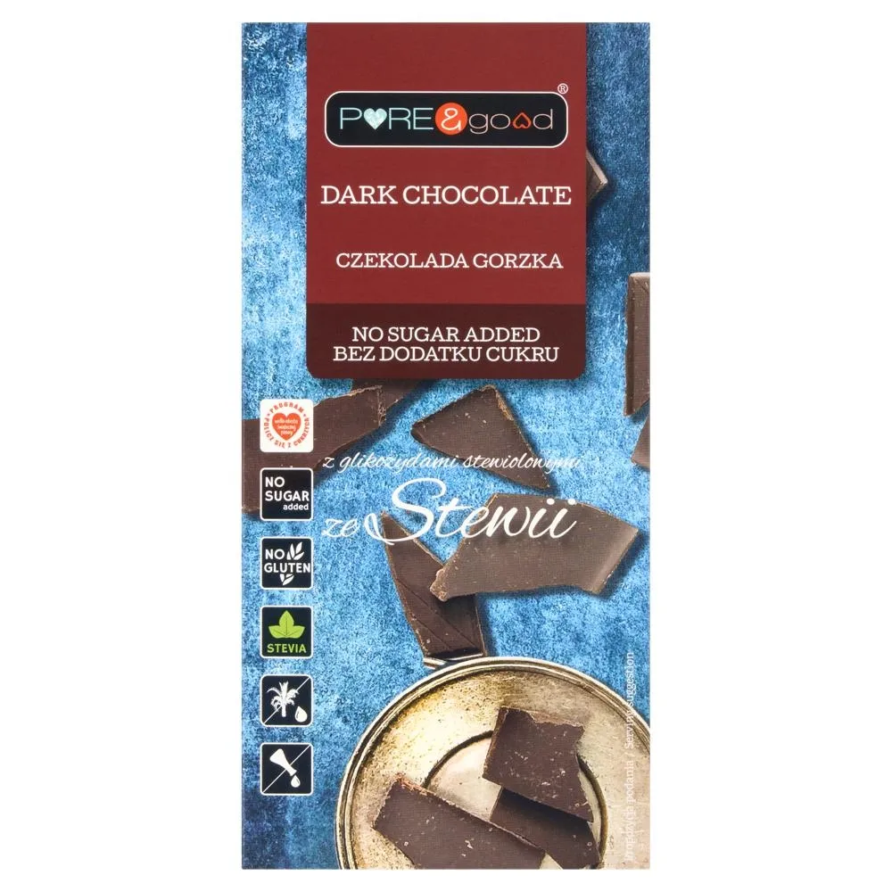 Pure & Good Czekolada gorzka 100 g