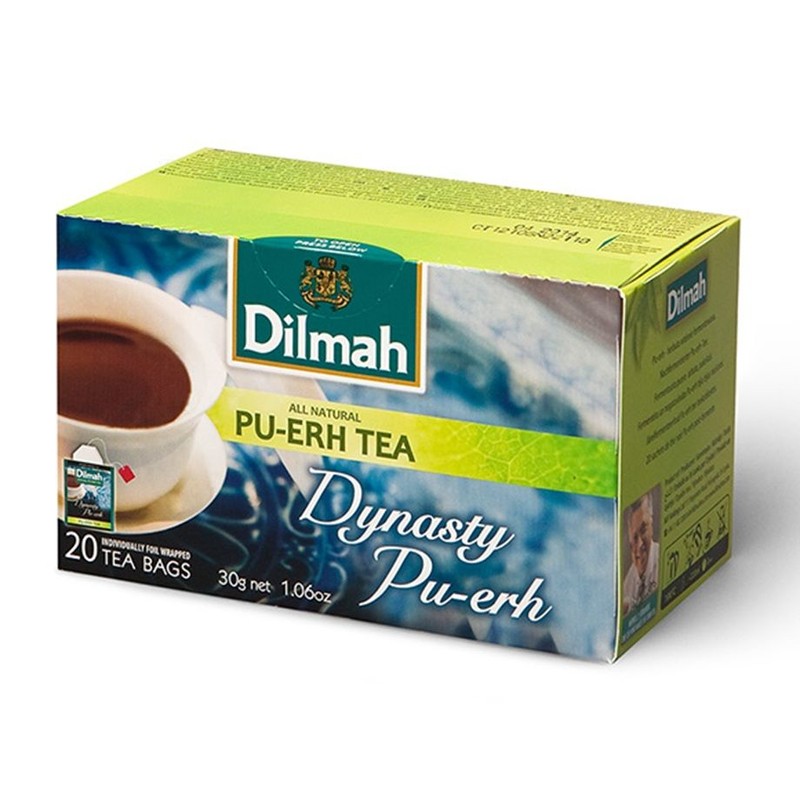 Herbata Pu-erh Dynasty Dilmah 20 torebek