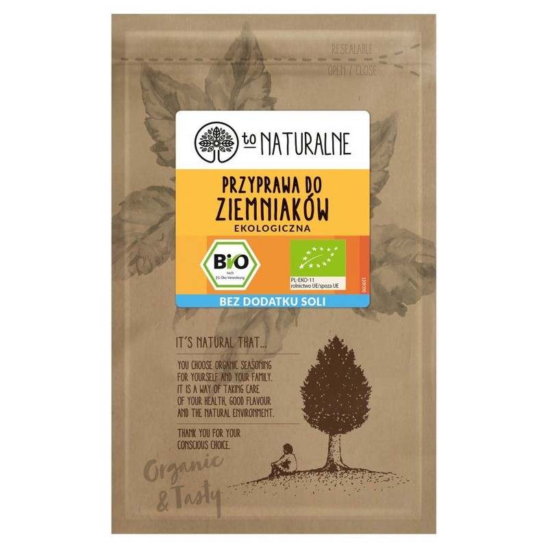BIO Ekologiczna przyprawa do ziemniaków To Naturalne 20 g