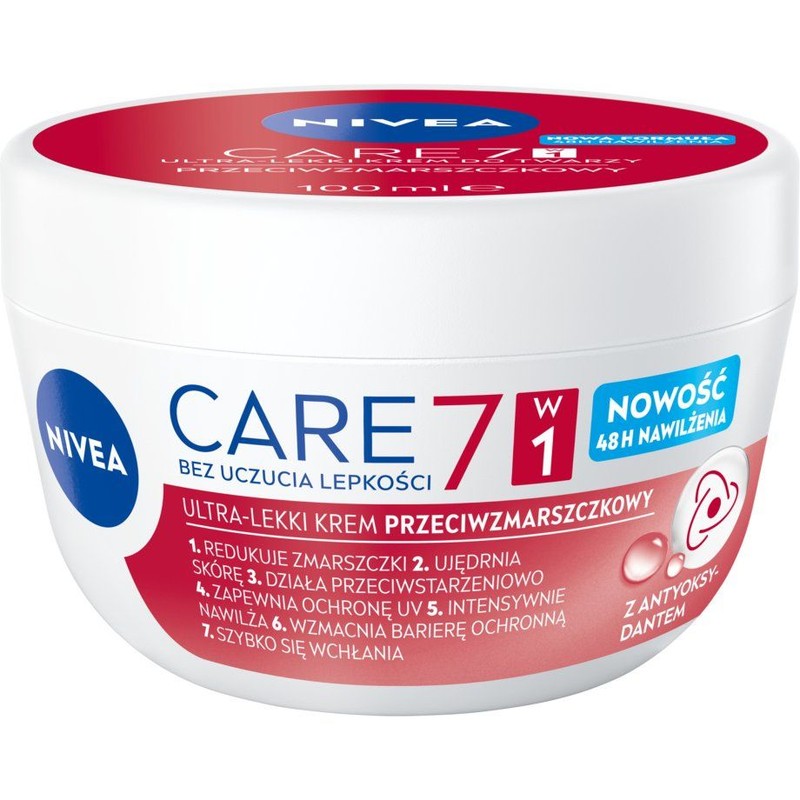 Krem do twarzy przeciwzmarszczkowy Care 5w1  Nivea  100 ml