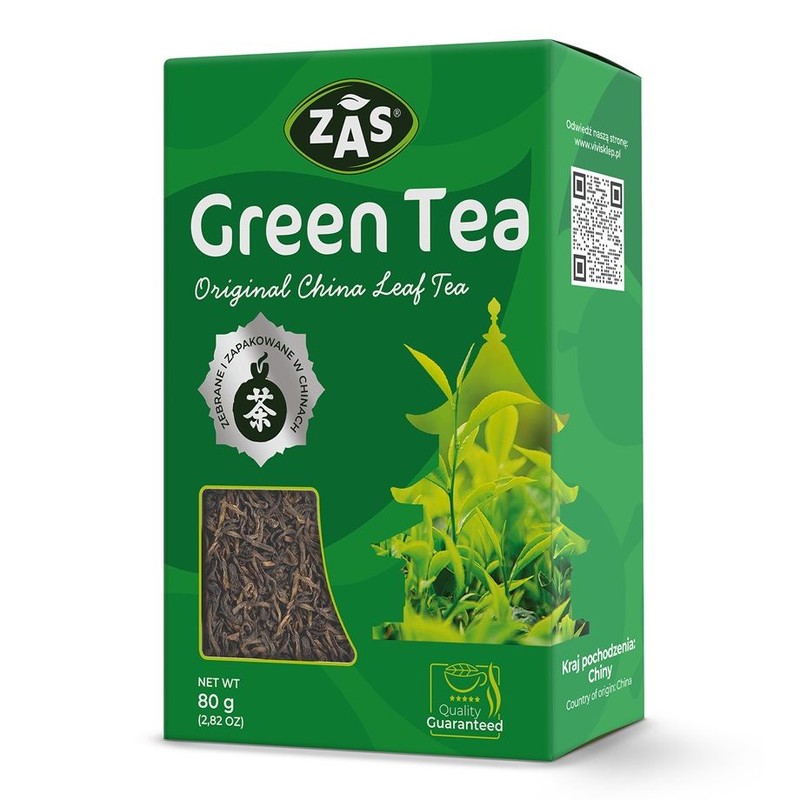 Herbata zielona liściasta   ZAS 80 g