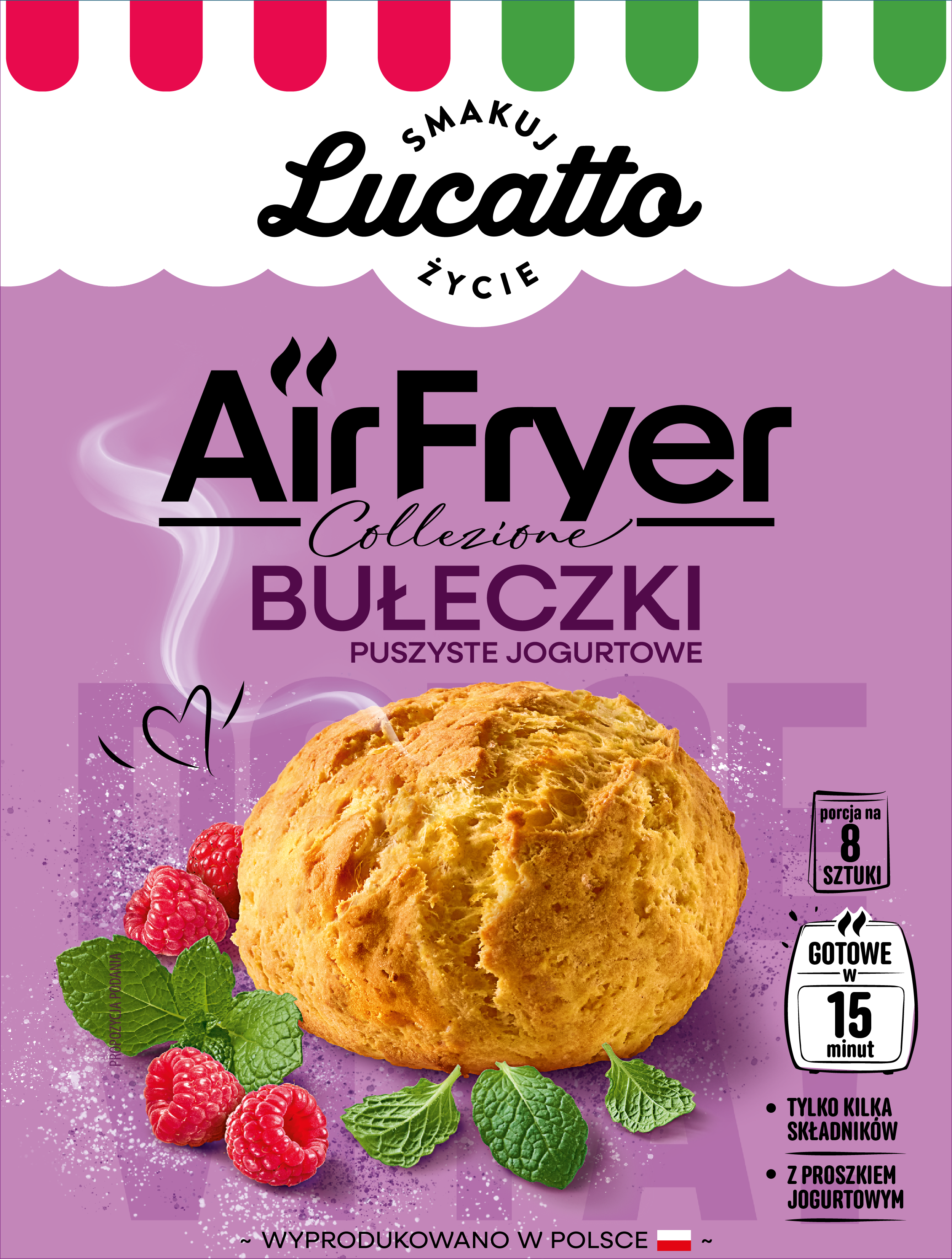 Bułeczki Jogurtowe Lucatto 300G