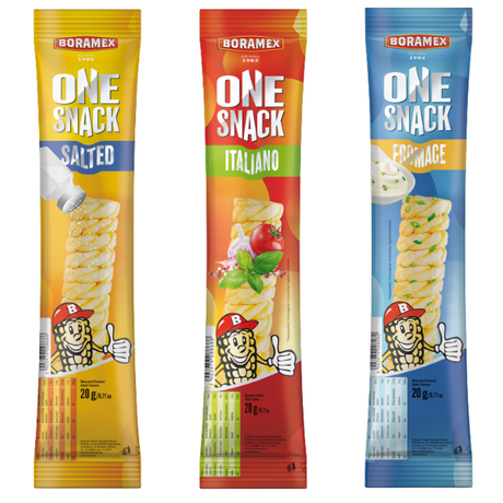 One Snack Chrupki kukurydziane mix smaków 20 g