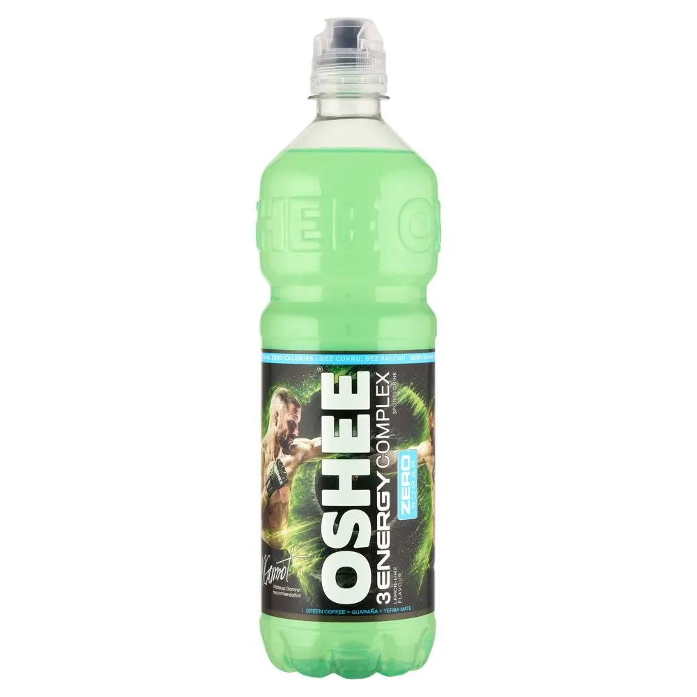 Oshee 3 Energy Complex Napój niegazowany o smaku cytrynowo-limetkowym 0,75 l