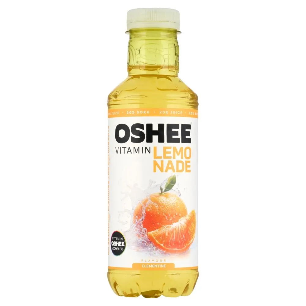 Oshee Vitamin Lemonade Napój niegazowany o smaku klementynki 555 ml