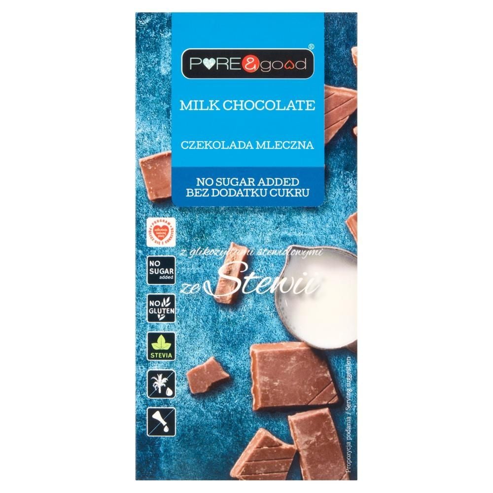 Pure&Good Czekolada mleczna 100 g