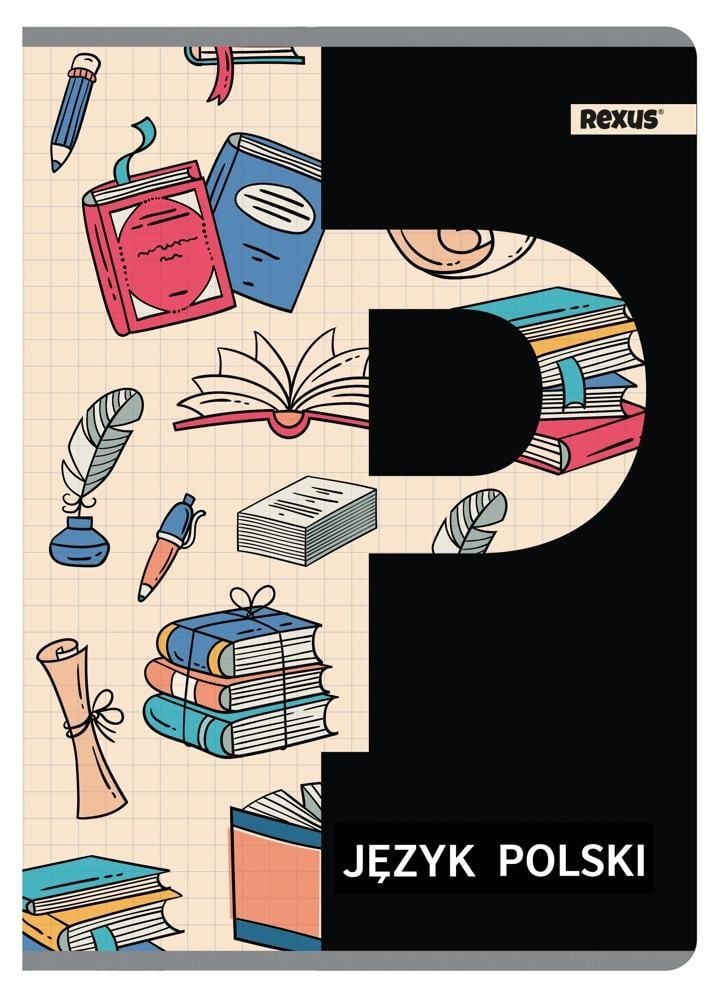 Zeszyt Tematyczny A5/60k. linia / JĘZYK POLSKI / REXUS
