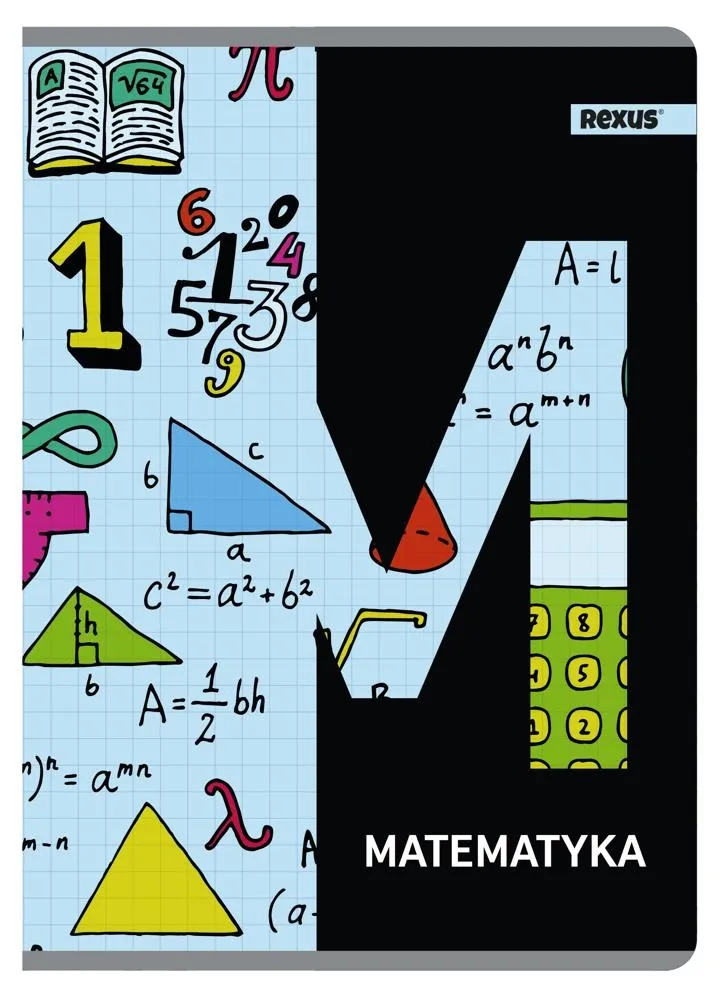 Zeszyt Tematyczny A5/60k. kratka / MATEMATYKA / REXUS