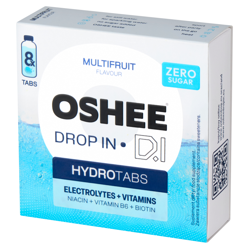 Hydrotabs Elektrolity + witaminy o sm. wieloowocowym (8 tabl.) - suplement diety