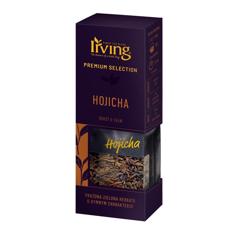 Herbata zielona prażona Hojicha   Irving 60 g