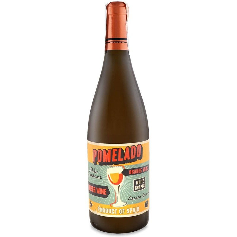 Wino hiszpańskie białe wytrawne Orange Wine alk.12,5% obj. Pomelado 750 ml