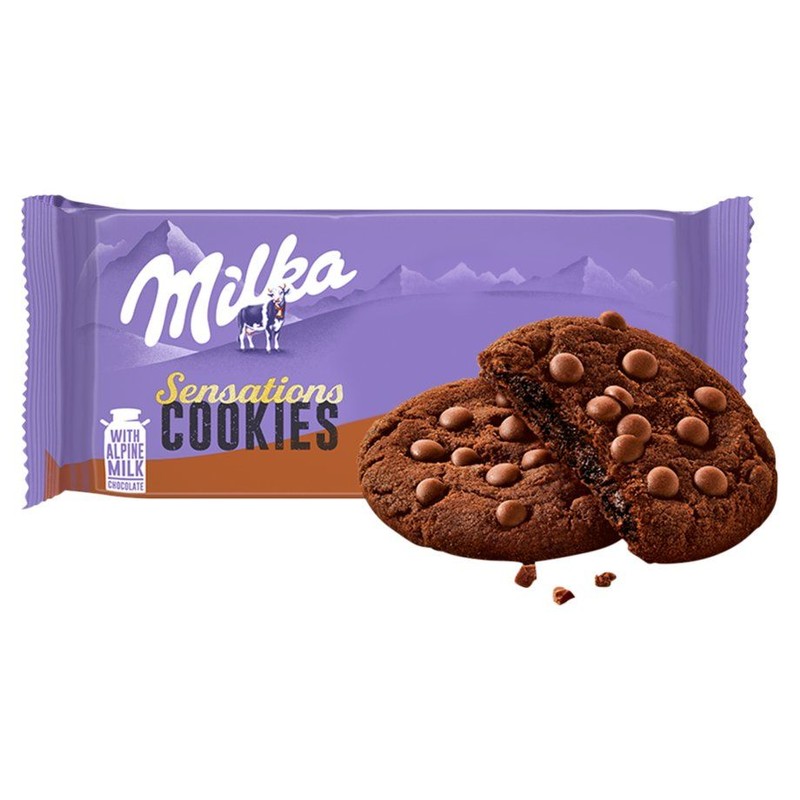 Ciastka kakaowe Sensations Milka 156 g