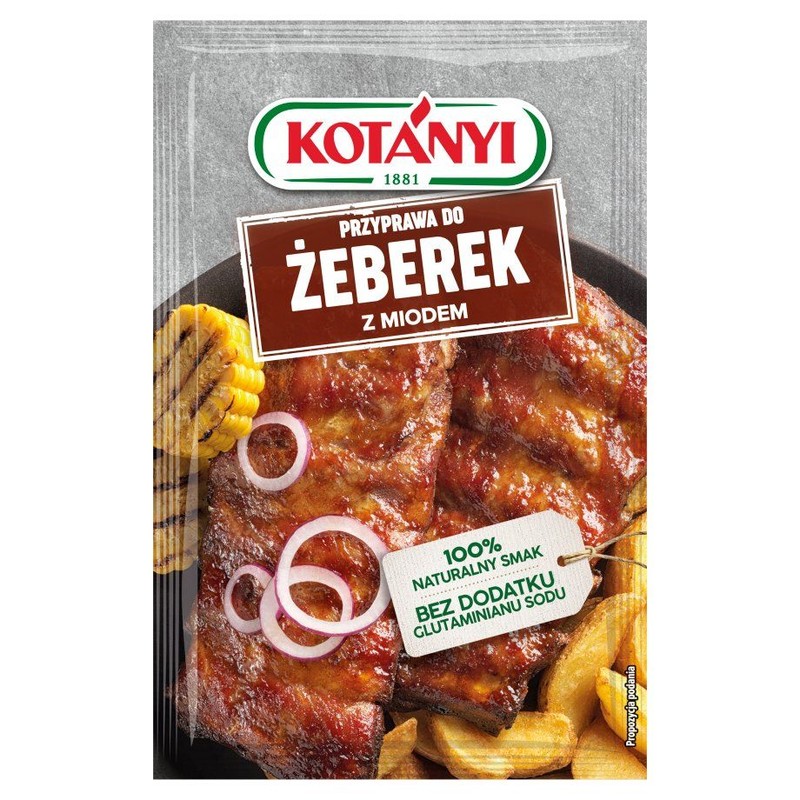 Przyprawa do żeberek, z miodem  Kotányi  30 g