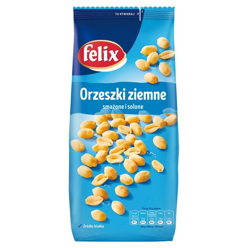 Orzeszki ziemne solone Felix 800 g