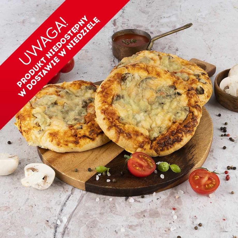 Mini Pizza z pieczarkami Piekarnia Auchan 120 g