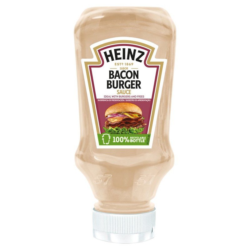 Sos Bacon Burger Heinz 225 g