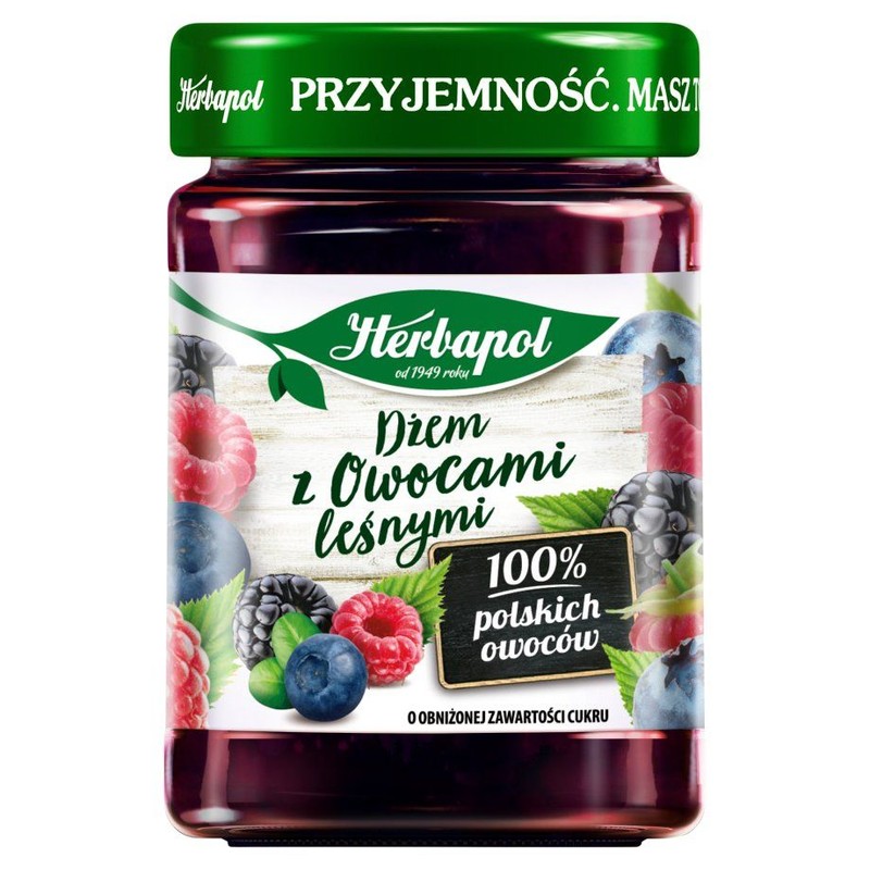 Dżem z owocami leśnymi Herbapol 280 g
