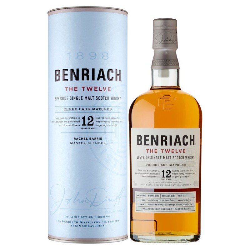 The Twelve Whisky 12 years of age alk.46% obj. Benriach 700 ml