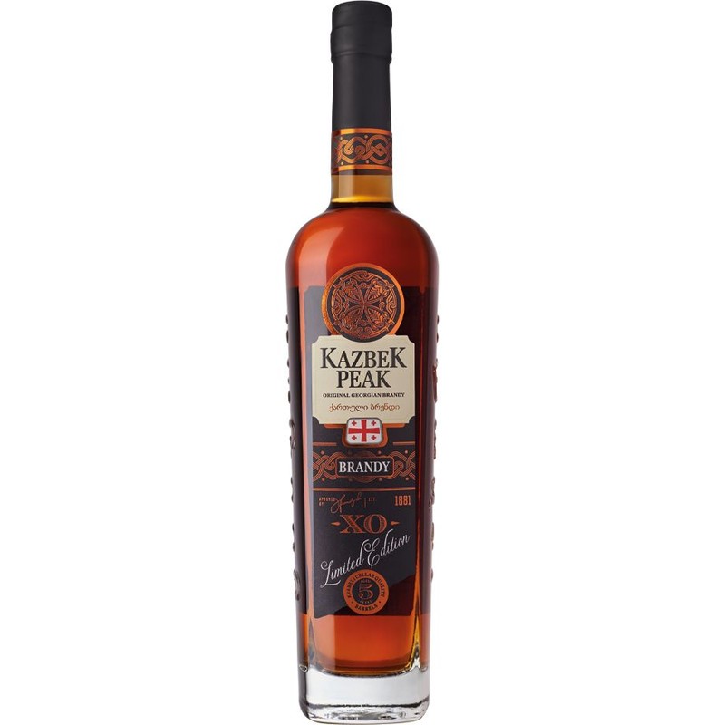 Brandy aged 5 years alk.36.% obj. Kazbek Peak 500 ml