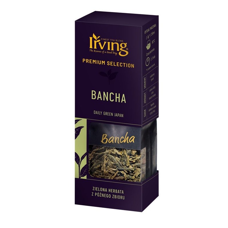 Herbata zielona z późnego zbioru Bancha  Irving 40 g