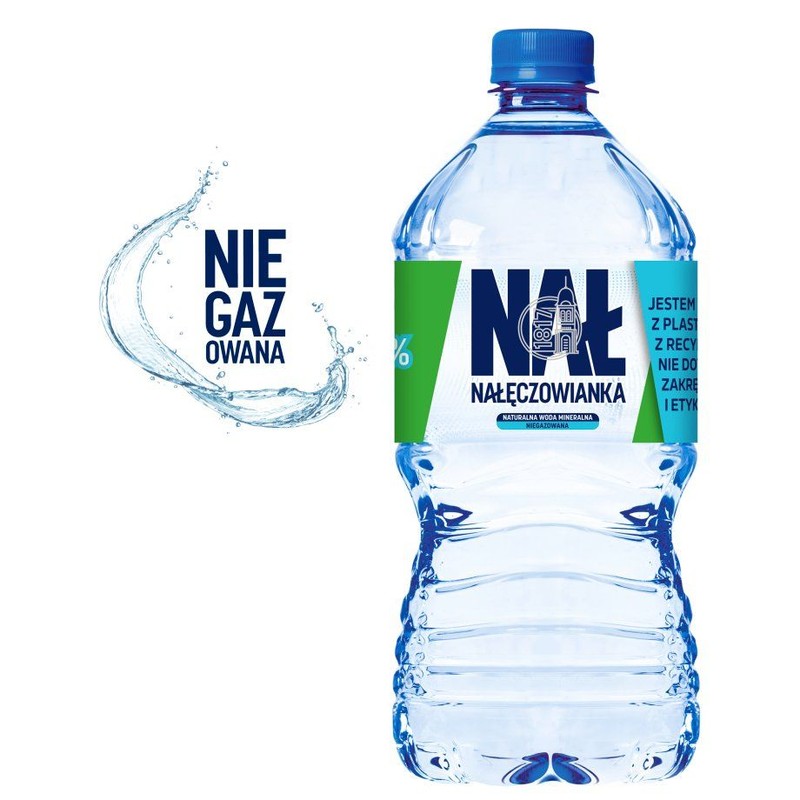 Woda mineralna niegazowana Nałęczowianka 1 l