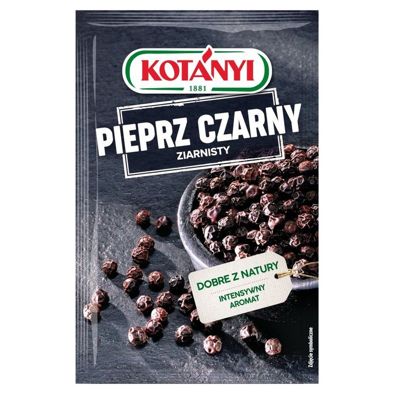 Pieprz czarny ziarnisty Kotányi 20 g