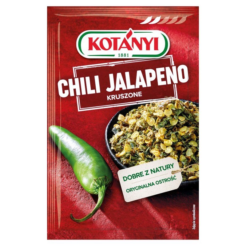 Chili jalapeno kruszone Kotányi 8 g