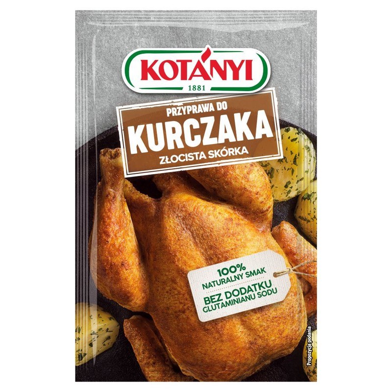 Przyprawa do kurczaka złocista skórka  Kotányi  30 g