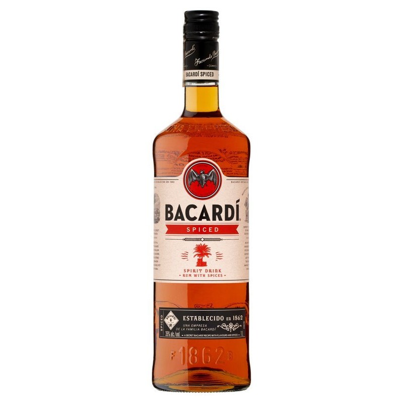Rum jasny Puerto Rico Spiced alk. 35,0% obj. Bacardi 1 l