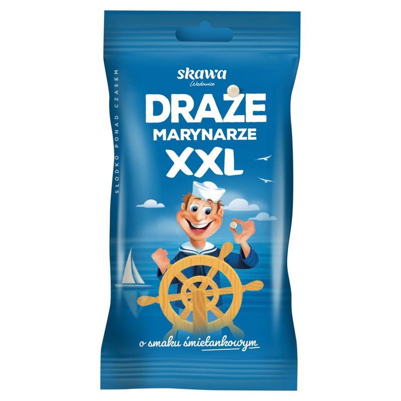 Draże Marynarz śmietankowe XXL Skawa 130 g